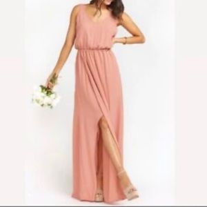 NWT Kendall Maxi Dress, Rustic Mauve, 2 size Medium